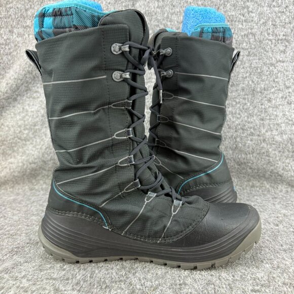 ✅Womens 10 Teva Jordanelle Black Winter Boots Waterproof Thinsulate Insulation - Picture 10 of 13